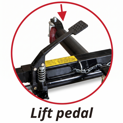 Hydraulic Wheel Jack / Dolly / Skate for Vehicle Positioning