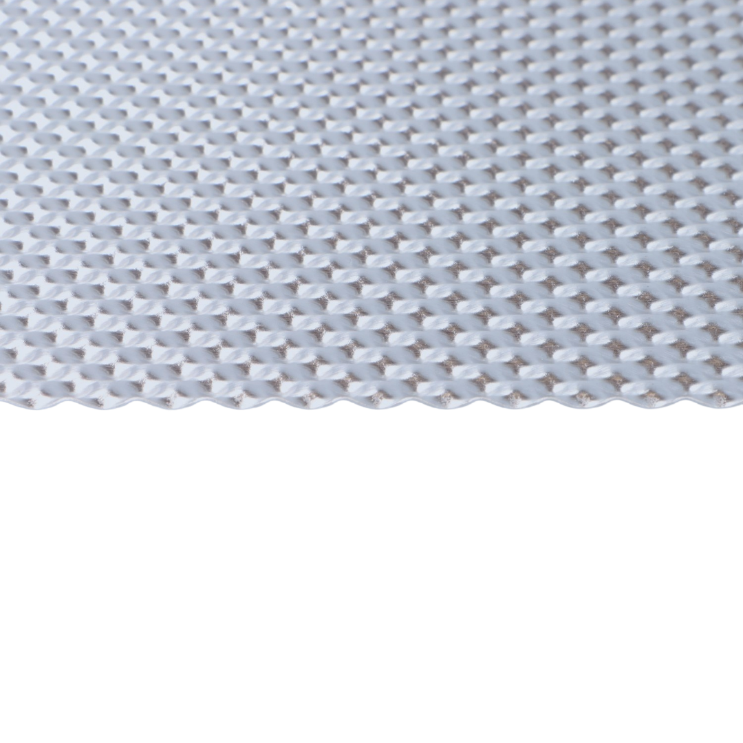 Embossed Aluminium Heat Shield 1000mmx1000mm - Car Builder Solutions