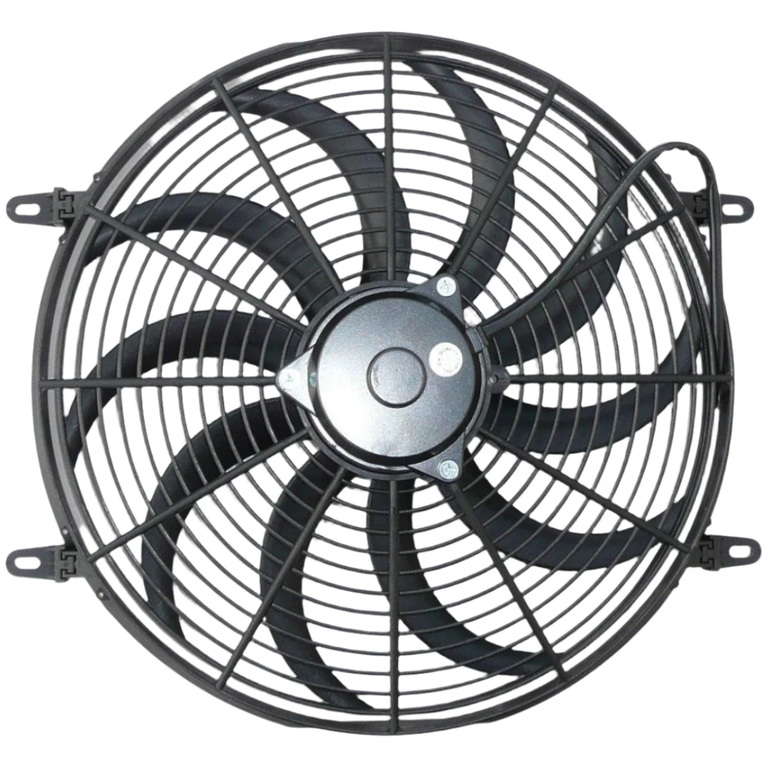 16" Electric Cooling Fan Curved Blade - Car Builder Solutions