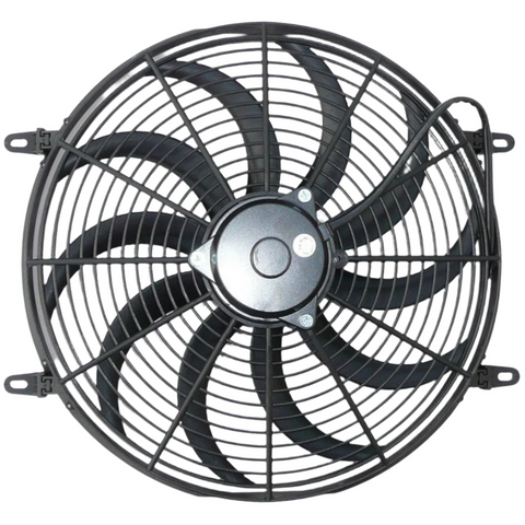 16" Electric Cooling Fan Curved Blade - Car Builder Solutions