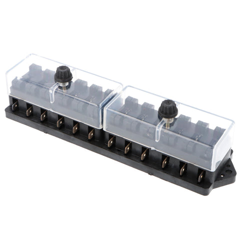 Standard Blade Fuse Box Side Entry 4 - 6 - 8 - 12 Way