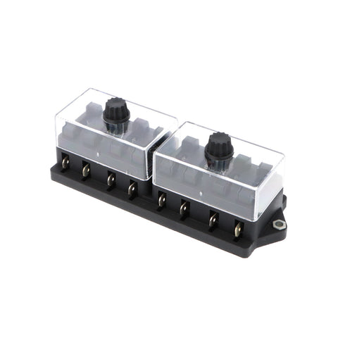 Standard Blade Fuse Box Side Entry 4 - 6 - 8 - 12 Way