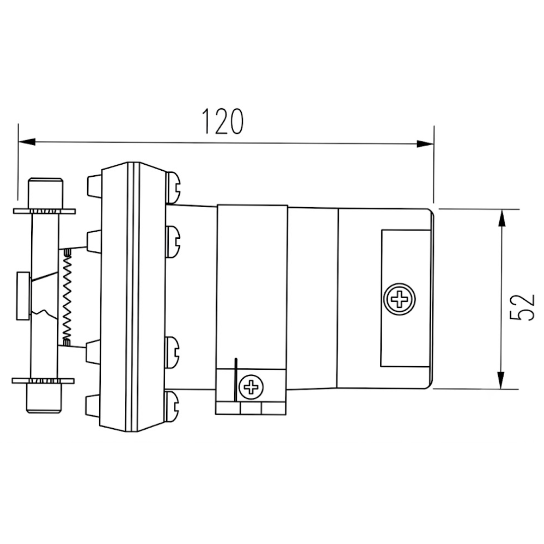 SUCTION Fuel Pump 128mm - Car Builder Solutions