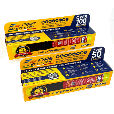 Fire Safety Stick FSS100 – Compact & Mess-Free Fire Extinguisher