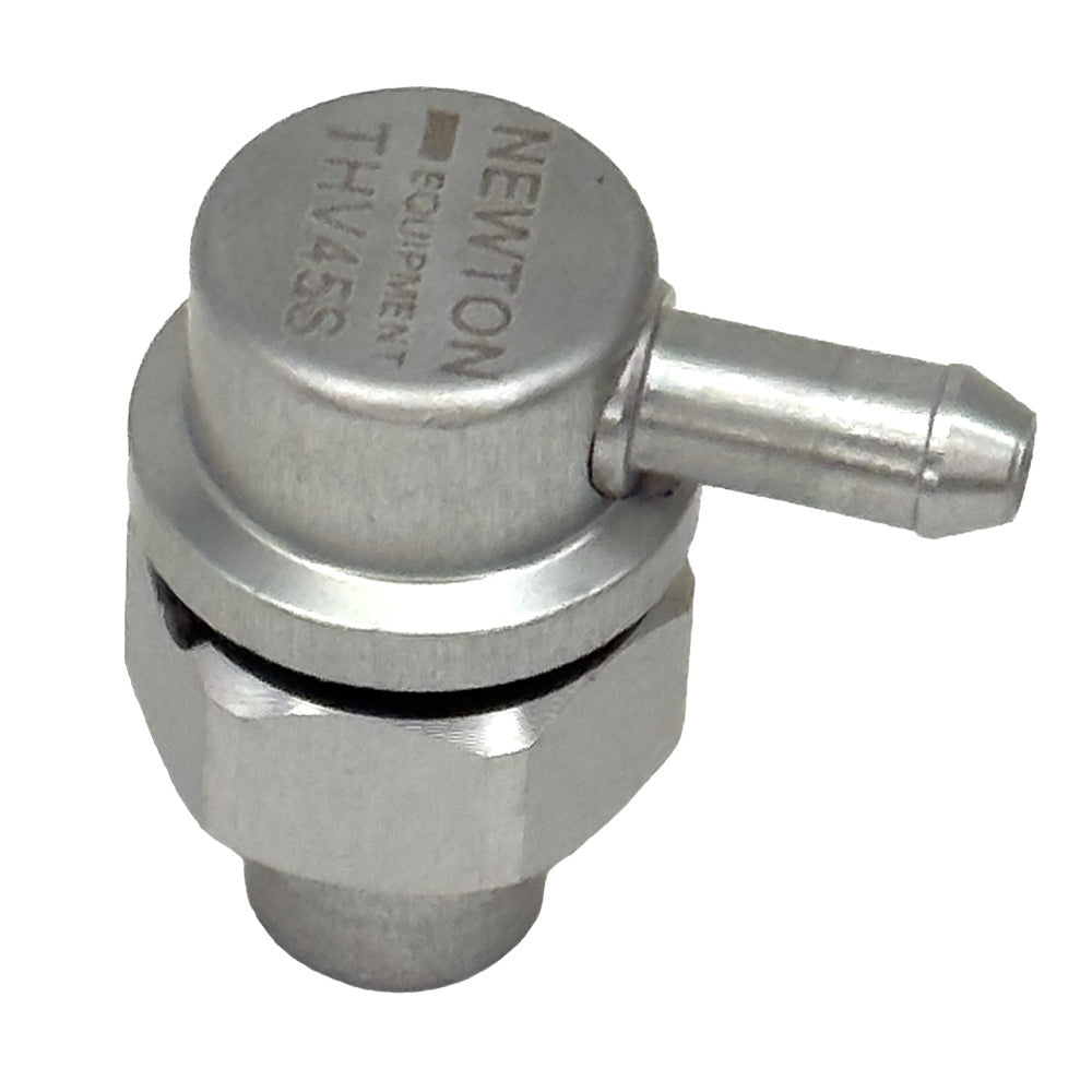 90 Degree Fuel Tank Breather Valve Silver