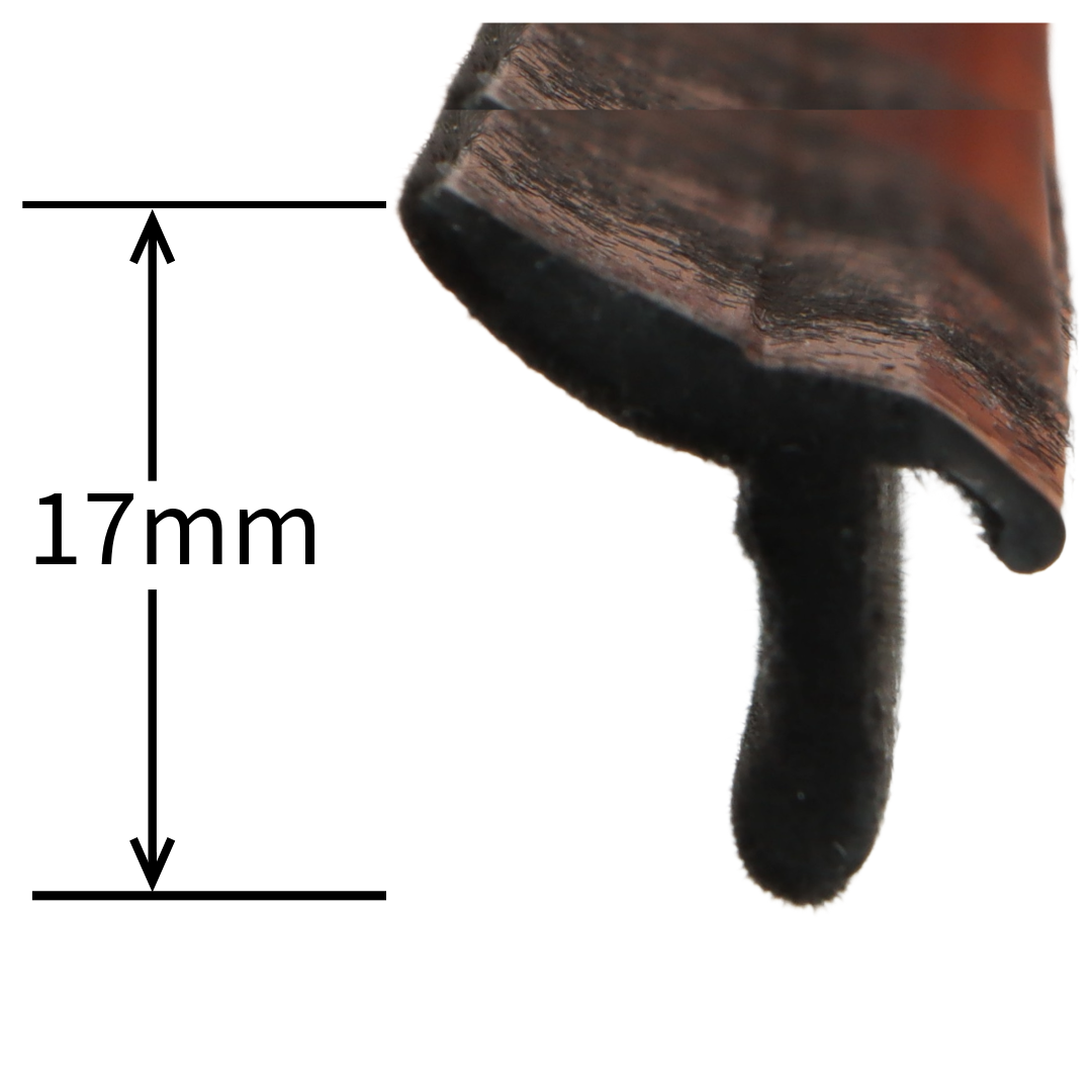 Flocked Small Window Trim Drip Seal Car Builder Solutions