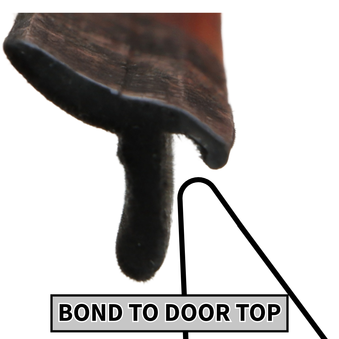 Flocked Small Window Trim Drip Seal Car Builder Solutions