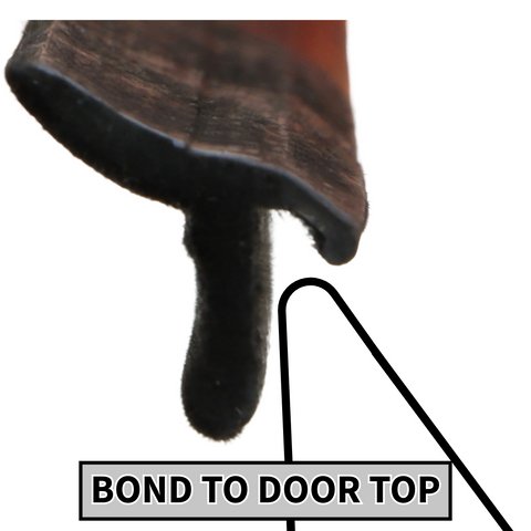 Flocked Small Window Trim Drip Seal Car Builder Solutions