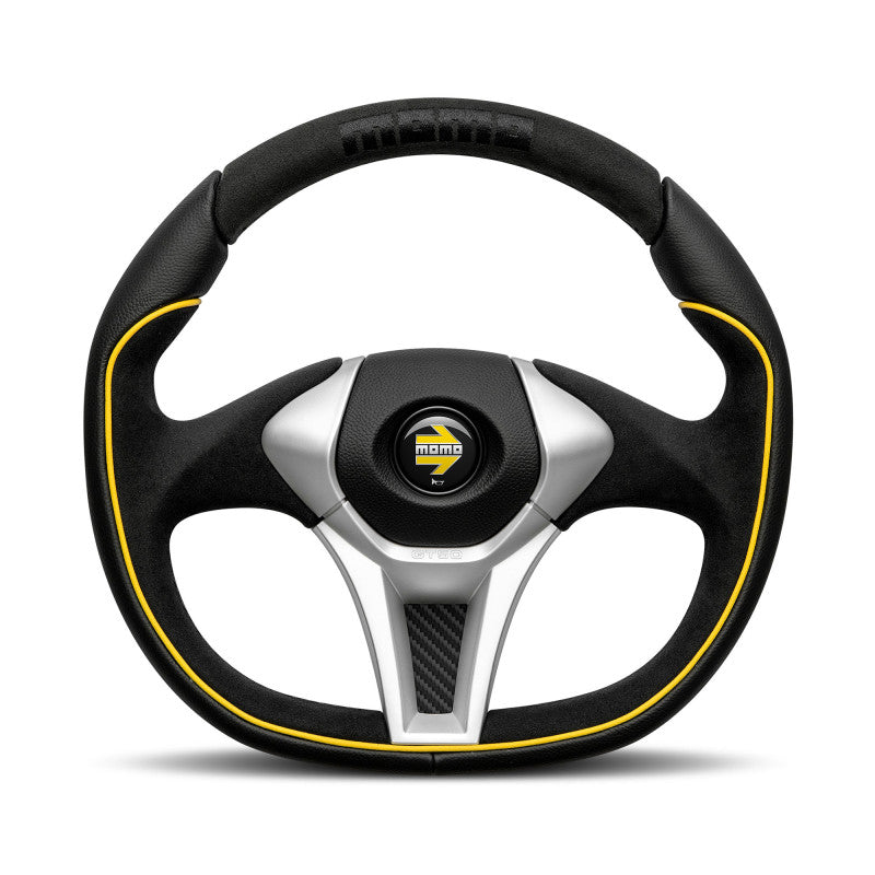 MOMO GT-50 2.0 Black & Yellow Edition Steering Wheel Car Builder Solutions