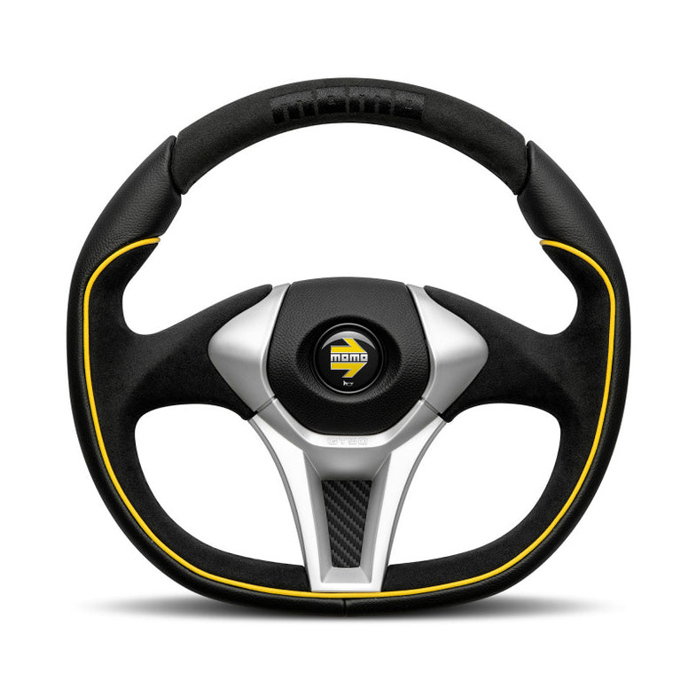MOMO GT-50 2.0 Black & Yellow Edition Steering Wheel Car Builder Solutions