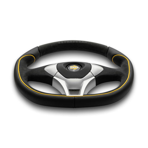 MOMO GT-50 2.0 Black & Yellow Edition Steering Wheel Car Builder Solutions