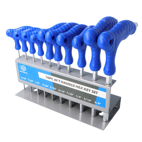 10 Piece 'T' Handle HEX KEY SETS
