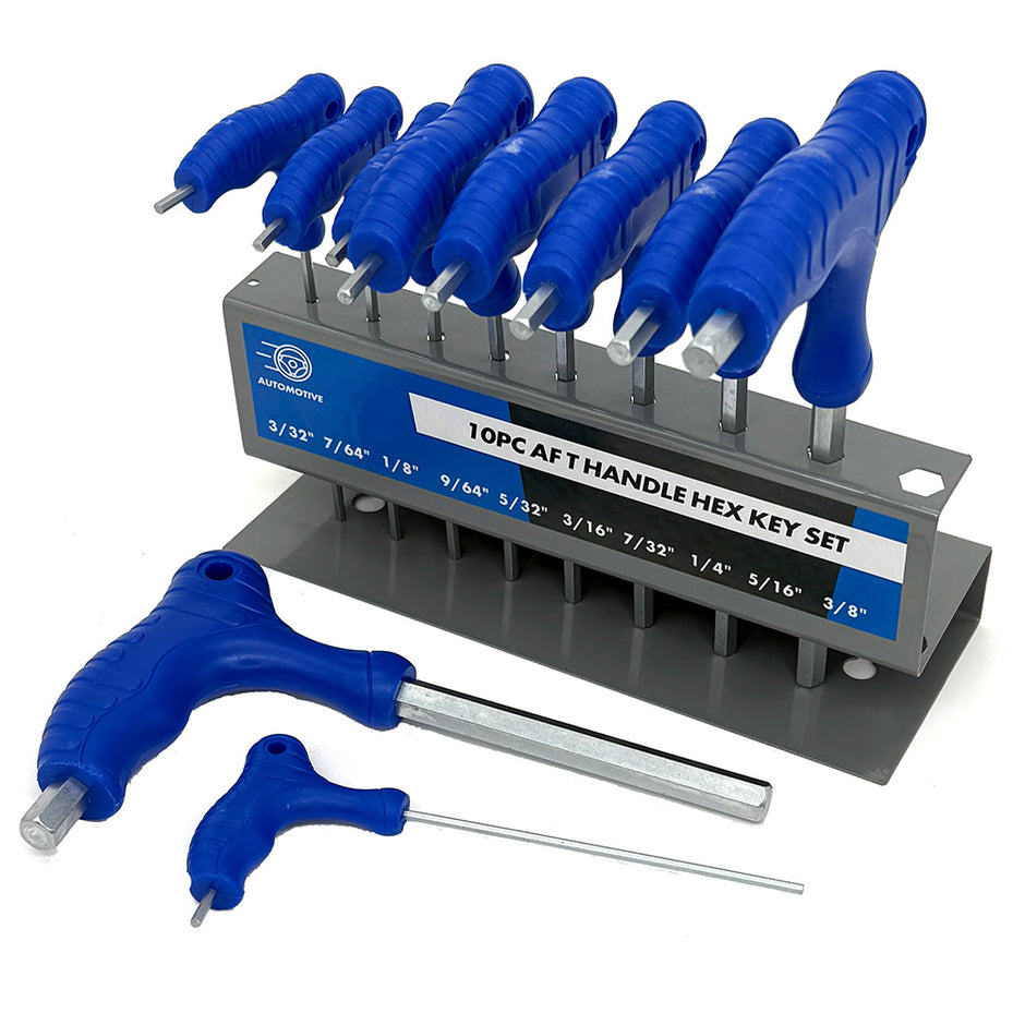 10 Piece 'T' Handle HEX KEY SETS