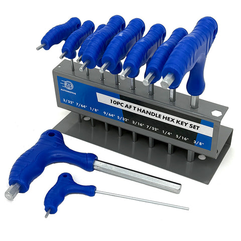 10 Piece 'T' Handle HEX KEY SETS