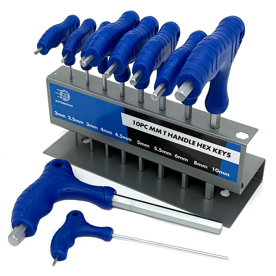10 Piece 'T' Handle HEX KEY SETS