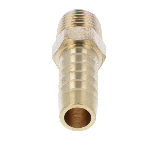 Straight Brass 10mm Hosetail 1/4 NPT