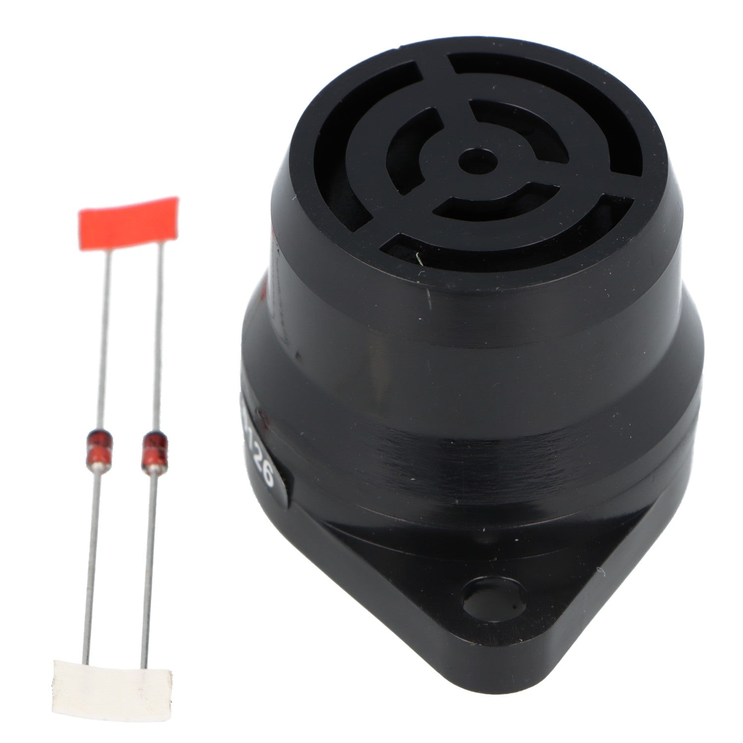 Black Indicator Buzzer With Diodes - Car Builder Solutions