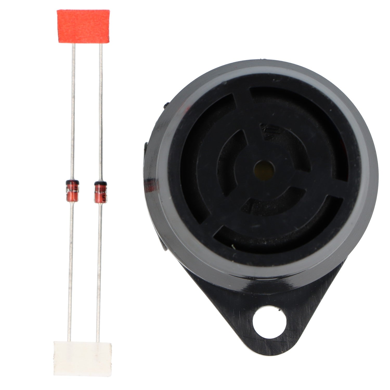 Black Indicator Buzzer With Diodes - Car Builder Solutions