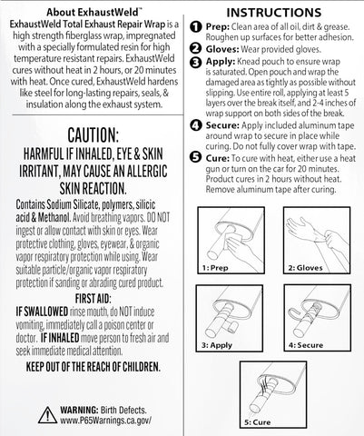 JB Weld Exhaust Weld Wrap