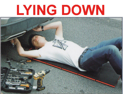 FOLDING HIGH-DENSITY FOAM WORKMAT