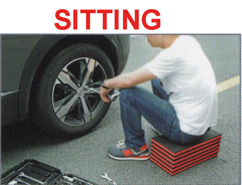 FOLDING HIGH-DENSITY FOAM WORKMAT