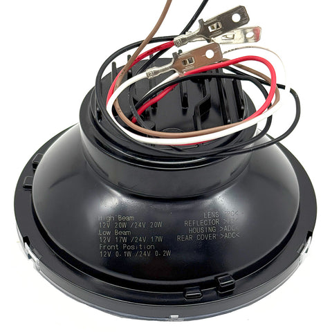 WIPAC LED PAIR Replacement 5 3/4" Headlamp Main, Dip and Side 12v - 24v