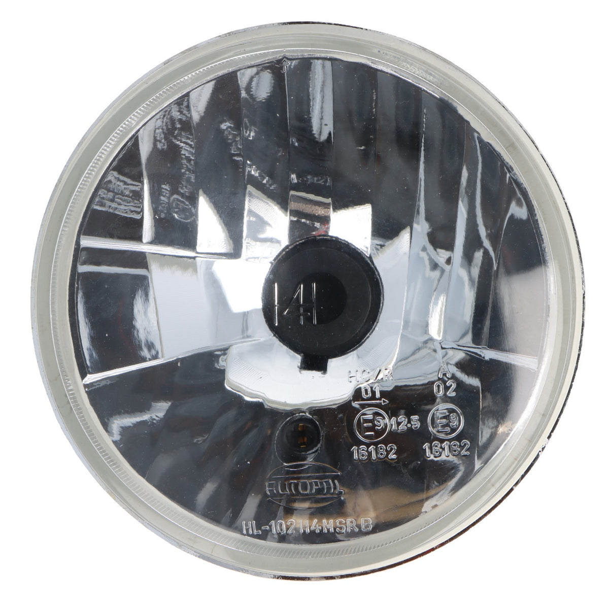 7" Replacement Light Unit - H4 bulb - BA9S Side