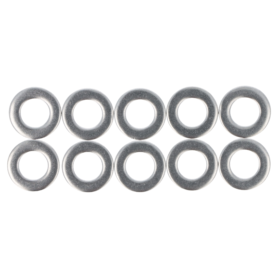 Plain Washers Pack Of 10 - Various Sizes