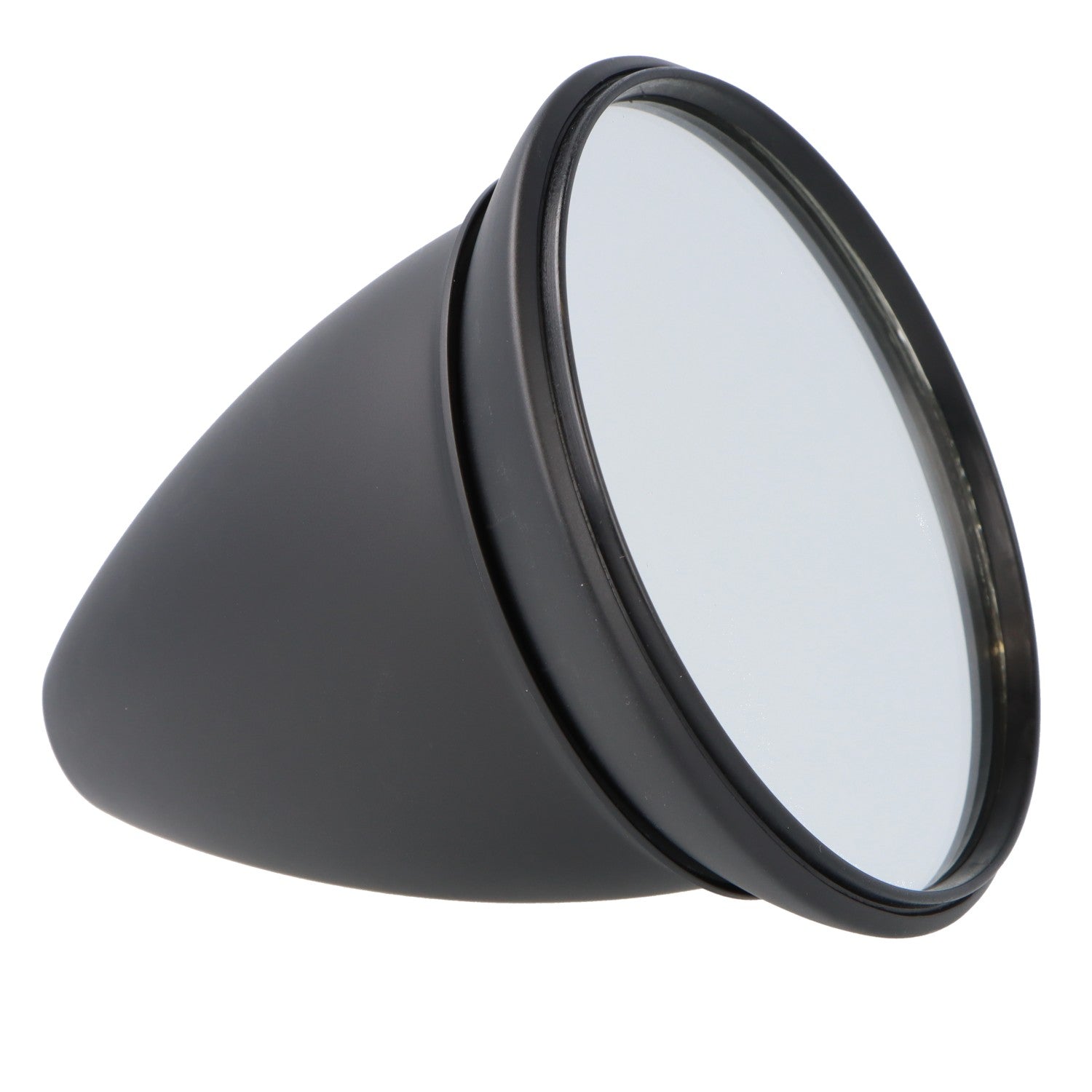 Classic Bullet Mirror Satin Black Aluminium - Car Builder Solutions