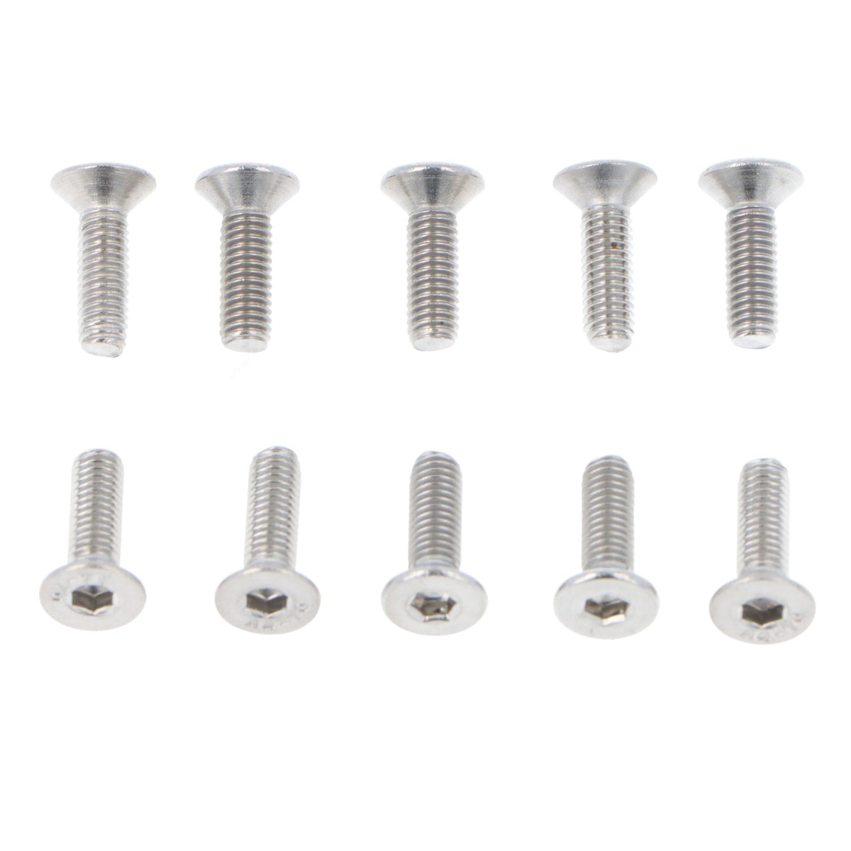 Countersunk Screws Pack Of 10 - Various Sizes