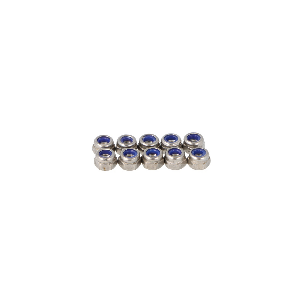 Stainless Nyloc Nuts Pack Of 10 - Various Sizes