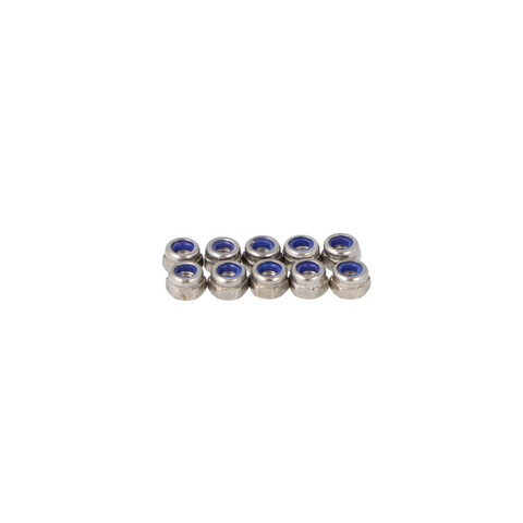 Stainless Nyloc Nuts Pack Of 10 - Various Sizes