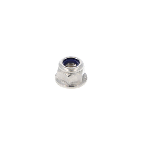 Stainless Nyloc Flange Nuts Pack Of 10 - Various Sizes