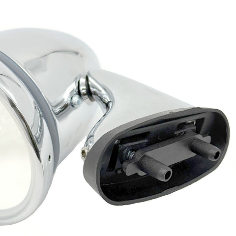 Chrome Bullet Door Mirrors Handed