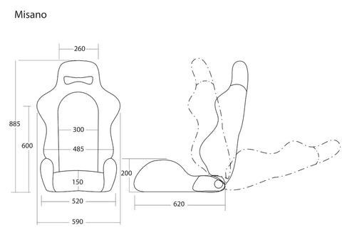 Cobra Misano Lux Seat