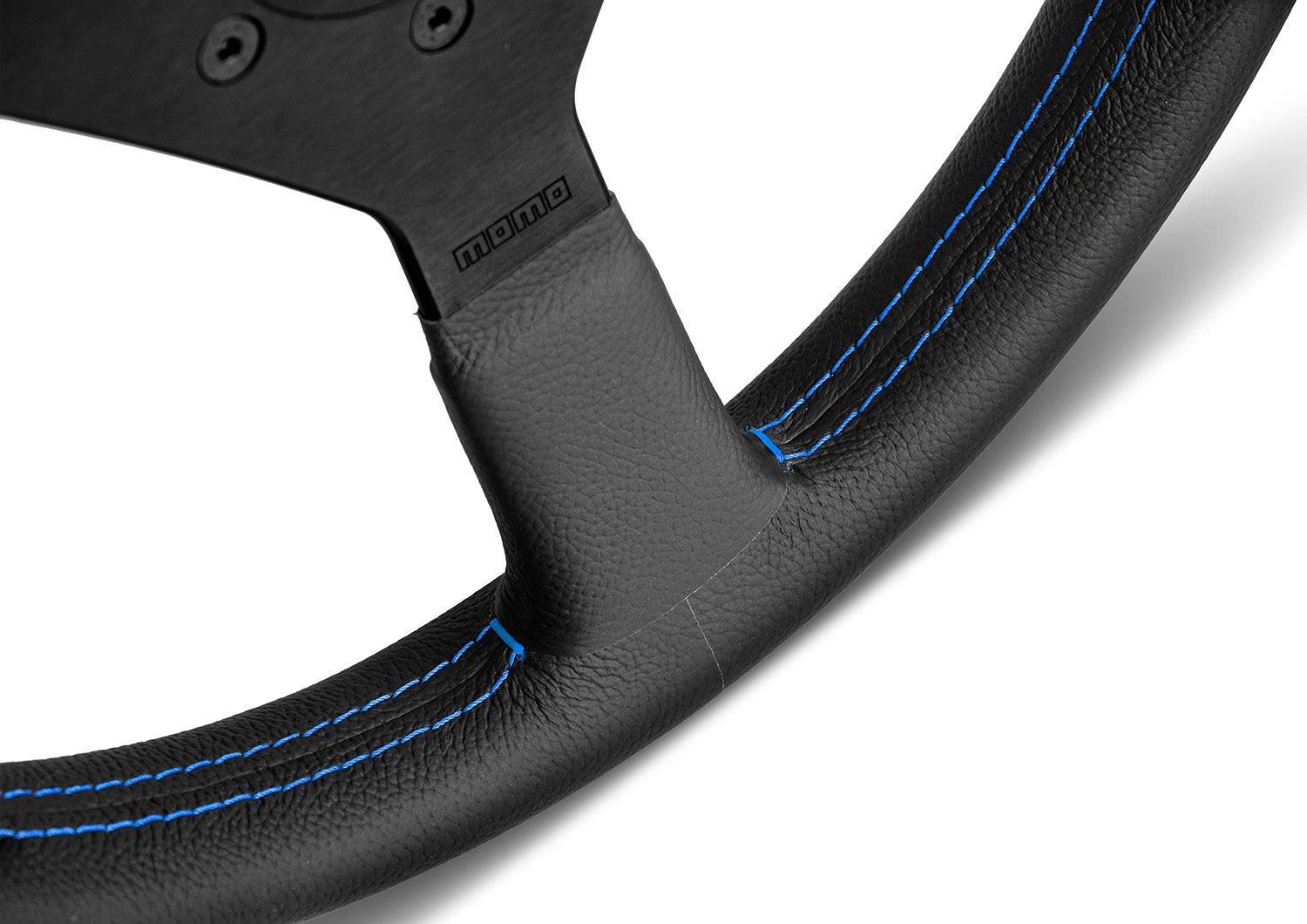 montecarlo-350mm-black-leather-blue-stitch-car-builder-solutions