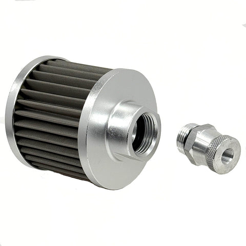 Large Oil Catch Tank With Filter 1.5Ltr
