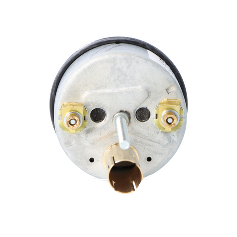 Smiths Classic Electrical 52mm Oil Pressure Gauge 1/2 Round Chrome Bezel - Black Face