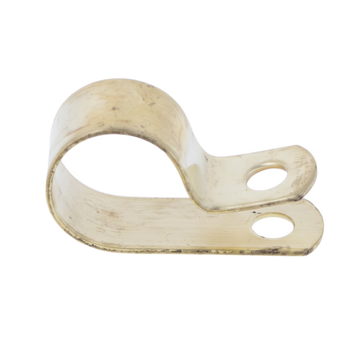 Brass 'P' Clips Pack of 5 - 8 Sizes
