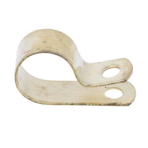 Brass 'P' Clips Pack of 5 - 8 Sizes