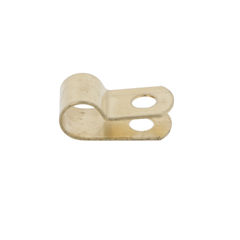 Brass 'P' Clips Pack of 5 - 8 Sizes