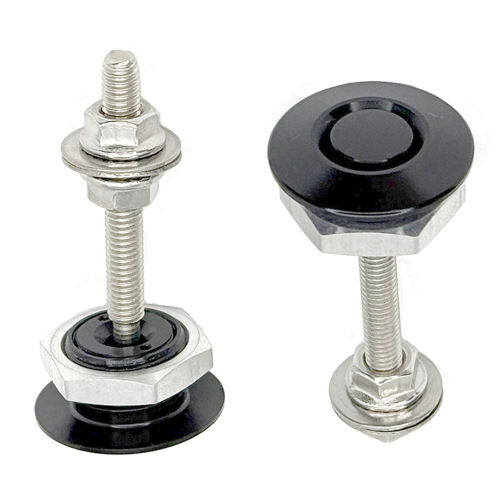 Push Button Rlease 30mm Black Push Button Release Latch Pair – Car Builder Solutions