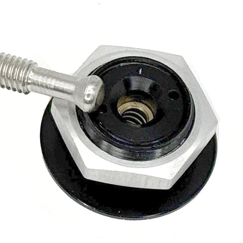 30mm Black Push Button Release Latch Pair