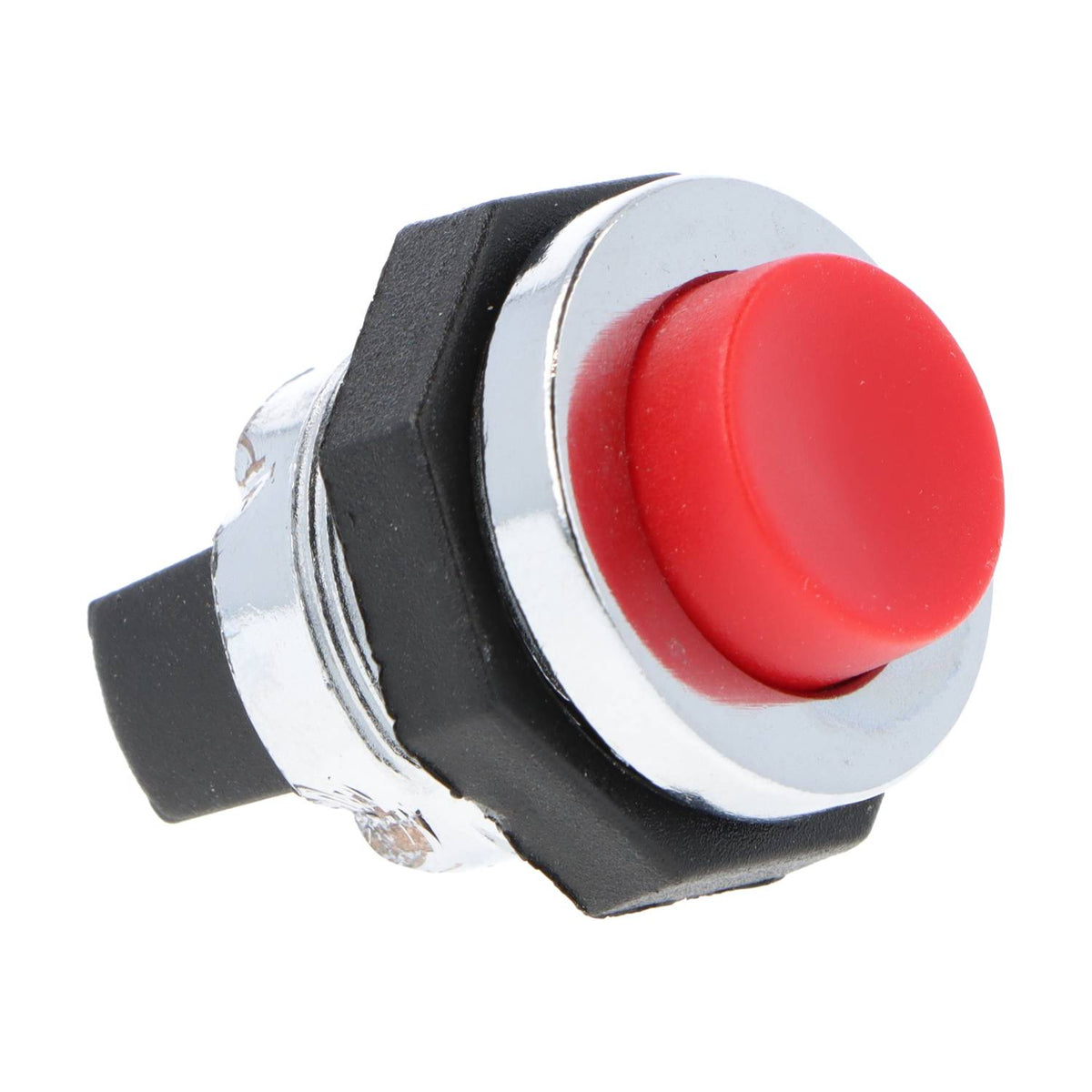 Push Button Red & Chrome - Car Builder Solutions