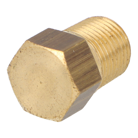 BRASS BLANKING PLUG 1/8" BSPT #PLUG18BSPT Car Builder Solutions