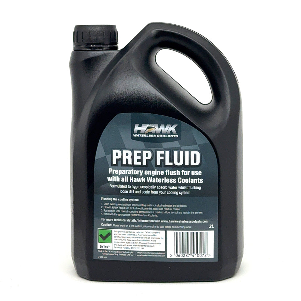 Waterless Coolant Prep Fluid car builder solutions