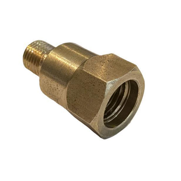 Fit 1/4 Tube Flare Male 7/16-20 UNF x1/8 NPT Female Brass SAE 45 ° Connector Fit 1/4 Tube Flare Male 7/16-20 UNF x1/8 NPT Female Brass SAE 45 ° Connector