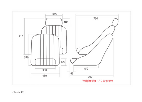 Cobra Classic CS Seat