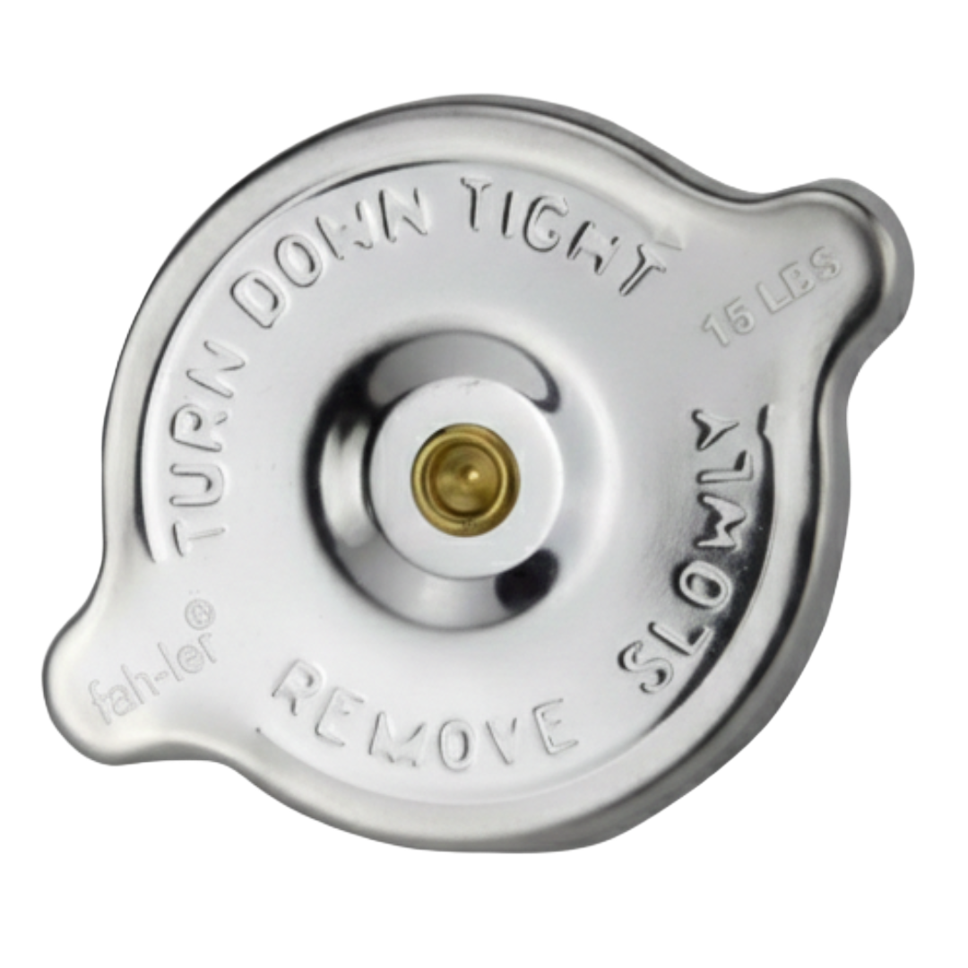 Saint George Radiator Caps Stainless Radiator Cap - Choose Pressure – Car Builder Solutions