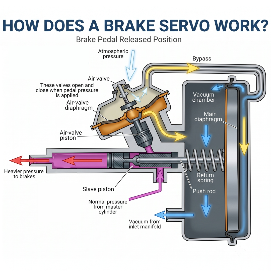 Compact Single Circuit Remote Brake Servo - Car Builder Solutions